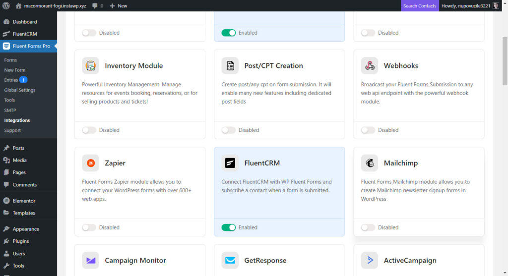 Fluent Forms - Integrations, by Boost My Site